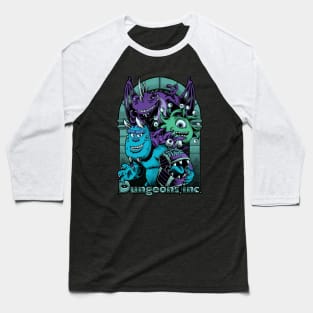 Dungeons, Inc. - RPG Monsters Parody Baseball T-Shirt